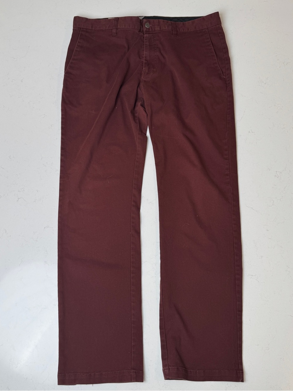 Volcom Men's Maroon Chinos